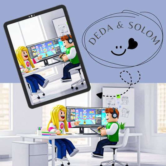 Deda & Solom Digital mobile / ipad Wallpaper