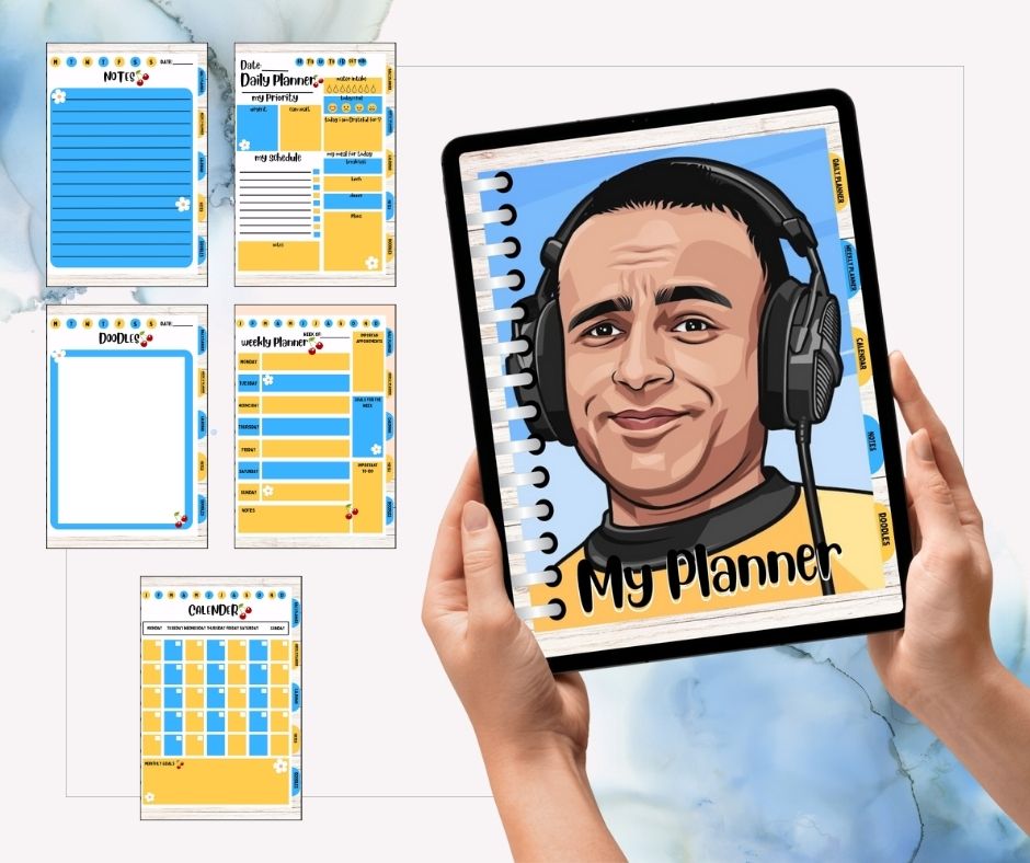 EstubeGaming  Premium Digital Planner – Stay Organized in Style