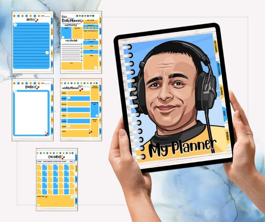 EstubeGaming  Premium Digital Planner – Stay Organized in Style